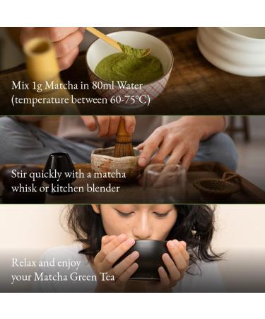 Monte Nativo Organic Matcha Powder (100g) - Premium Grade Japanese Matcha Tea for Latte and Green Tea - Macha - Buy Online on GoSupps.com