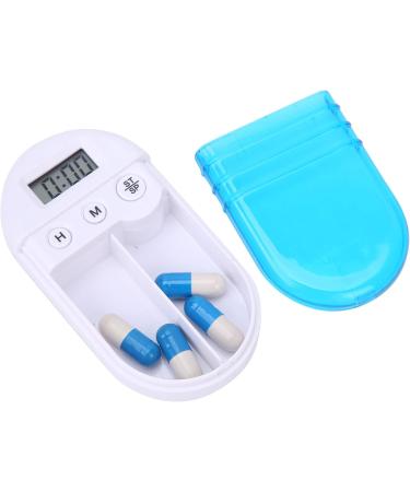 Buy Electric Pill Box - Digital Pills Organizer with Alarm Reminder for Travel - International Shipping Available - Buy Online on GoSupps.com
