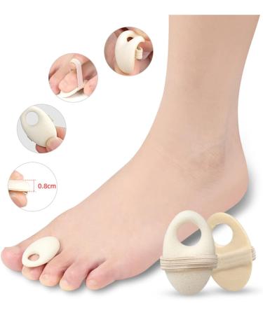 Foam Toe Corn Pads - Corn Cushions and Protectors - Cracked Skin Relief - Khaki One Size - Buy Online on GoSupps.com