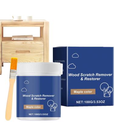 Wood Furniture Polish Repair Agent - Scratch Removal Polish Restorer Paste | Safe and Harmless Scratch Removal Repair Agent for and Repairing Scratches Cracks and Depressions Apricot - Buy Online on GoSupps.com