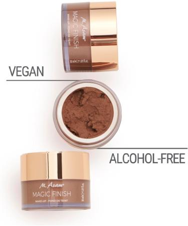 M. Asam Magic Finish Deep Teint Make-Up Mousse 4in1 (1.01 Fl Oz) - Primer, Foundation, Concealer & Powder for Deeper Skin Tones - Vegan Formula - Buildable Coverage - Hides Redness & Dark Spots - 30.00 ml - Buy Online on GoSupps.com