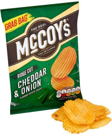 McCoy's Crisps 45G Mixed Case | 4 Flavours | Case Of 36 - Buy Online on GoSupps.com