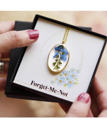 YouthBro 50PCS Blue Forget Me Not Flowers with Stem - Real Dried Pressed Flowers for Resin Art Craft - Buy Online on GoSupps.com