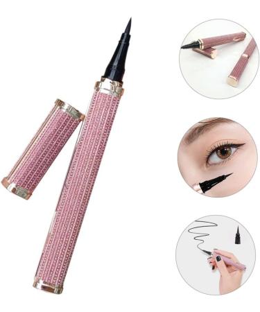  NULYLU Eyeliner Eyelash Glue Pen Liquid Liner Black Makeup Makeup Set For Women Eye Makeup Skinned Pink - Buy Online on GoSupps.com