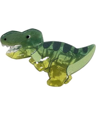 Dinosaur Hair Clips - Dinosaur Hairstyle Decorating Accessories | Acrylic Creative Stylish Trendy Hair Clips For Toddler Kids. Any Hair Type And Style Tyrannosaurus Rex - Buy Online on GoSupps.com