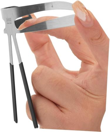 Healeved Tattooing Eyebrow Ruler Eyebrow Stencils Eyebrow Measure Tool Eyebrow Trimming Stainless Steel - Buy Online on GoSupps.com
