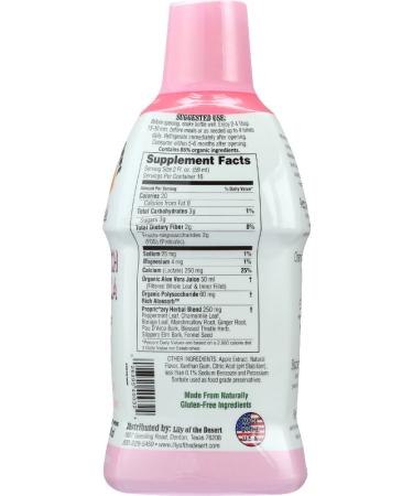 Organic Aloe Vera Gel Herbal Stomach Formula - 32 oz by Lily Of The Desert - Buy Online on GoSupps.com