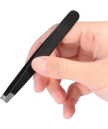 2 Piece Set Tweezers for Hair Women Flat End Tweezers for Hair Women Stainless Steel Eyebrow Tweezers Hair Removal Clips Makeup Tool - Buy Online on GoSupps.com