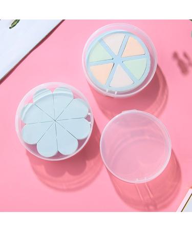 Wnvivi 5pcs Makeup Sponge Storage Box - Portable Clear Cosmetic Organizer for Egg Powder Puff | Travel Case Solution - Buy Online on GoSupps.com