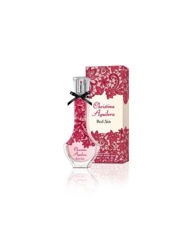 Christina Aguilera Red Sin Eau de Parfum Spray for Women 1.7 Ounce