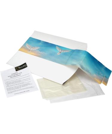 Urns UK Hand Crafted Serenity Water Burial Urn-Soaring Doves White Large/Adult - Buy Online on GoSupps.com