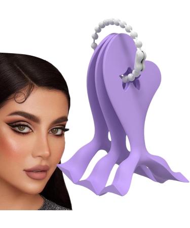 Arrovarp Eyeliner makeup stencil Eyeliner makeup tool 3Piece Eyeshadow Contour Guide for Beginners Beauty Tool Eyelash Shaper Helper for Business Dates Performance Commuting Purple - Buy Online on GoSupps.com