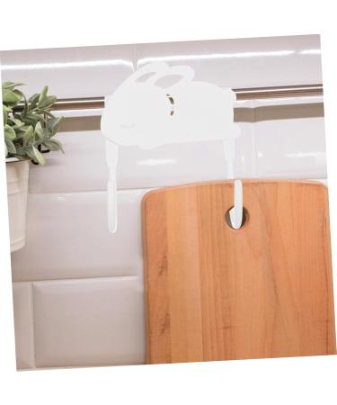 Alipis Coat Hooks 2pcs Shape Rabbit Door Heavy Hangers Over The Hooks Hook Racks Towel Coat Hanging Duty Hanger Clothes Hanger - Buy Online on GoSupps.com