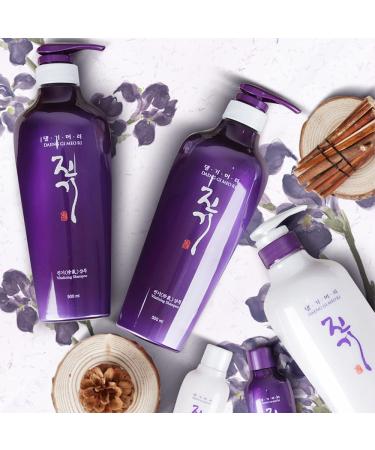 Daeng Gi Meo Ri Jin Gi Vitalizing Set | Nourishing Korean Herbal Hair Care - Shampoo & Treatment for Smooth Shiny Frizz-Free Hair - 100% Domestic Oriental Herb - Buy Online on GoSupps.com