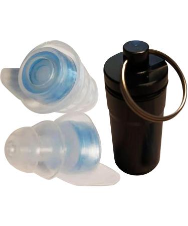 1/2 Concert Ear Plugs - Foam & Moldable Ear Plugs | 23dB Noise Reduction for Musicians DJs & Festivals - Disposable Motorcycle Ear Plugs - 2pcs Blue - Buy Online on GoSupps.com