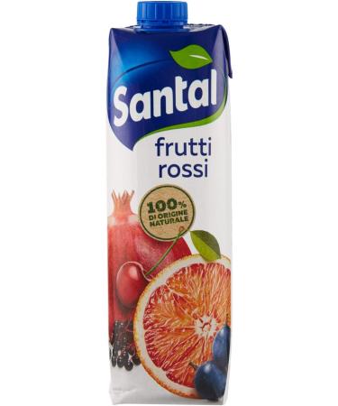 Parmalat Santal I Classics Fruit Juice Red Fruits Red Fruits Fruit Juice 100% Natural Origin Refreshing Drink Tetrapack 1000ml