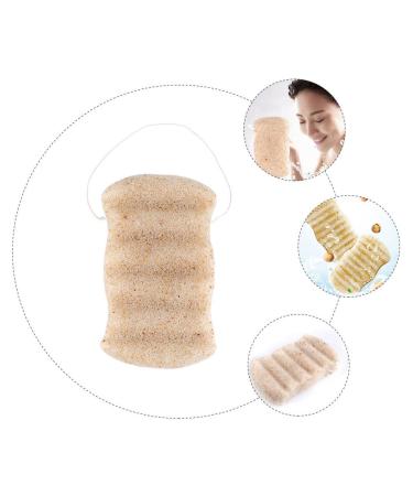 Bath Cotton Cleaning Tool - Healeved 1pc Bath Sponge for Shower, Scrubbing Konjac Body Sponge for Face, Makeup Puff for Cosmetics - Buy Online on GoSupps.com