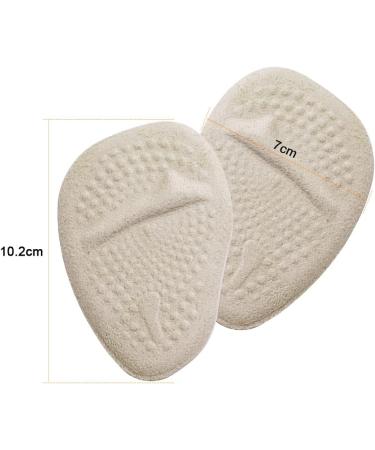 Uraqt FuSpolster Pads - 6 Pairs of Silicone Forefoot Gel Pads Anti-Slip High Heels Shoe Inserts Forefoot Protection Insoles - Buy Online on GoSupps.com