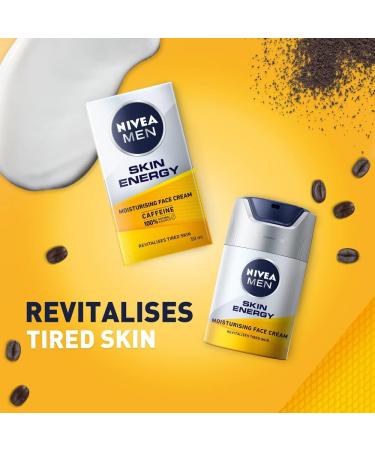 Nivea Men Active Energy Gesichtspflege Cream 50 ml 1 Pack - Buy Online on GoSupps.com