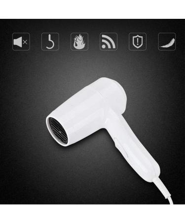 Lightweight Hair dryer1200W Bathroom Wall Hair Dryer Hotel Wall Hair Dryer Constant Temperature Protect Hair 2Heat Settings Hose Spiral Overheating Protection Low Noise Suitable for Family Hotel Gym - Buy Online on GoSupps.com