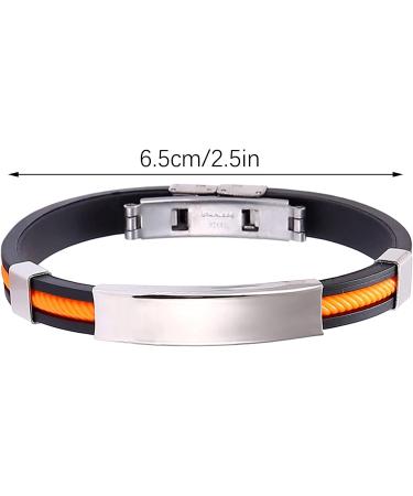 Oveallgo Apus Ion Therapeutic Lympunclog Titanium Wristband Titanium Lympunclog Magnetic Bracelet Magnetic Lymphatic Bracelet Adjustable Titanium Magnetic Bracelet Black - Buy Online on GoSupps.com