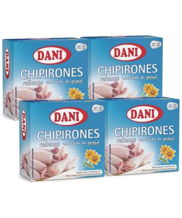 Dani - Squid Stuffed with Sunflower Oil 4 x 148 gr - Buy Online on GoSupps.com