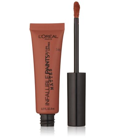 L'Or al Paris Infallible PAINTS/LIPS Matte  Festival  0.27 fl. oz.