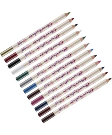 DRESSOOS 24 Pcs Eye Shadow Pen Eyeliner Pencils Brown Eyeliner Pencil Colours Eyeshadow Pencil Grey Eyeshadow - Buy Online on GoSupps.com