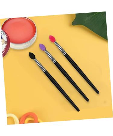 FRCOLOR 5pcs Eye Shadow Brush Gel Eyeliner Pencil Silicone Eye Brush Eyeshadow Cosmetic Handle - Buy Online on GoSupps.com