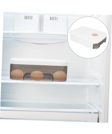 Zerodeko Box Refrigerator Egg Carton Container with Lid Out Fridge Drawer Refrigerator Storage Container Tray - Buy Online on GoSupps.com