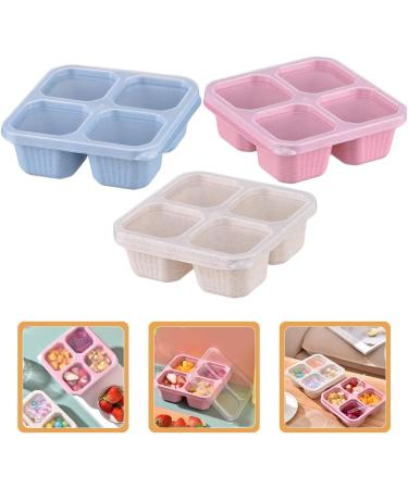 NAMOARLY 3pcs decor snack case sweet storage case nuts container packing box tasty make tea dried fruit - Buy Online on GoSupps.com