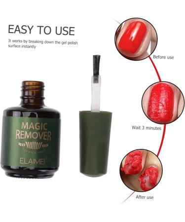 FRCOLOR Nail Gel Nails Gel Nail Remover Soak off Gel Remover Nail Accessories Polish M Picture 1 - Buy Online on GoSupps.com