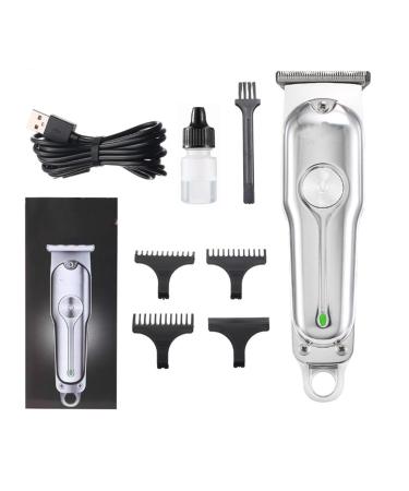 Electric Hair Clipper Stainless Steel Rust Proof Smooth Trimming for Travel Vacation Business Trips 5W