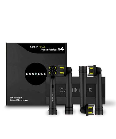 Candore Pulse One brush on the plug brushes |With coal interdental action |Recycling program |Packaging without plastic |Intensive black body |Compatible with Oral B