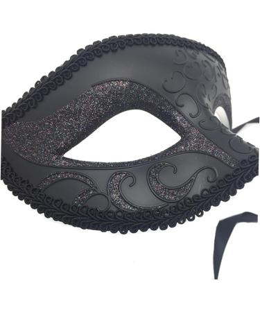 Didiseaon Party Mask Mask Unique Masquerade Wedding Costumes Costume Party Black Outfit Makeup Masquerade Ball Black Costume Masquerade Costume Eye Dreses Halloween Men and Women Make up - Buy Online on GoSupps.com