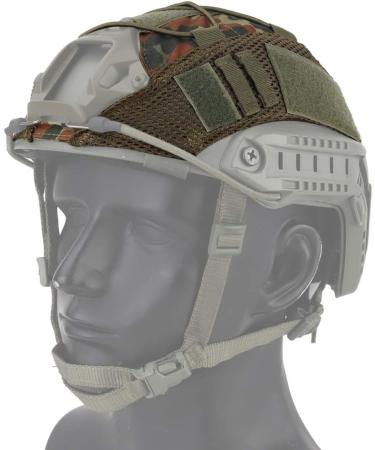 WarmHeartting Tactical Helmet Cover - Camouflage Fast Helmet Accessories for Airsoft & Outdoor Activities - Buy Online on GoSupps.com