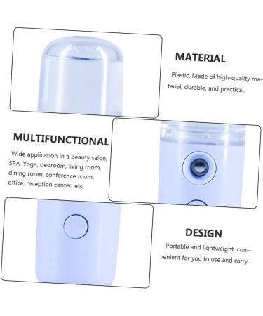 DOITOOL Portable Diffuser 1pc Plastic Nano Durable Steamer Humidifier Face Facial Multi-function Portable Usb Women Practical - Buy Online on GoSupps.com