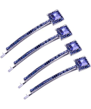 Beaupretty 4 Pairs Crystal Bobby Pins Hair Accessories for Women Girls Hairpin Bridal Side Hairpin Pearl Headpiece Hair Clips for Girls Elegant Hairpin Wedding Hairpin Antique Diamond Miss - Buy Online on GoSupps.com