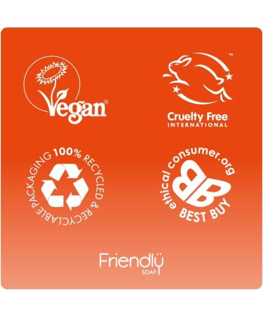  Friendly Soap Friendly Soap Cinnamon and Cedarwood Soap 0.1 kg - Buy Online on GoSupps.com