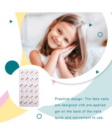 dijiusidy 1 Set Christmas Nail Wraps Cartoons Style Decor Adorable False Fingernails Children Removable Art Decals DIY Manicure PNT-16-01 - Buy Online on GoSupps.com