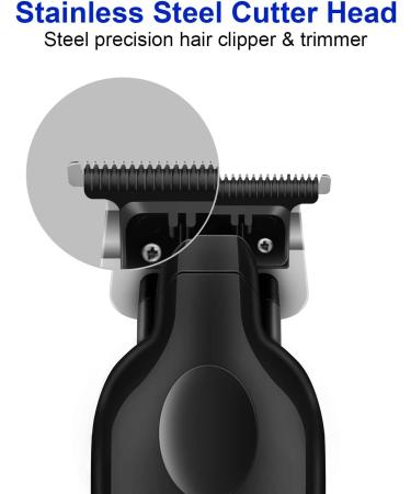 KEMEI Black Hair Clippers for Men Electric Cordless Clippers for Hair Cutting Professional Barber Clippers USB Rechargeable Wireless Haircut Clippers km-2299 - Buy Online on GoSupps.com