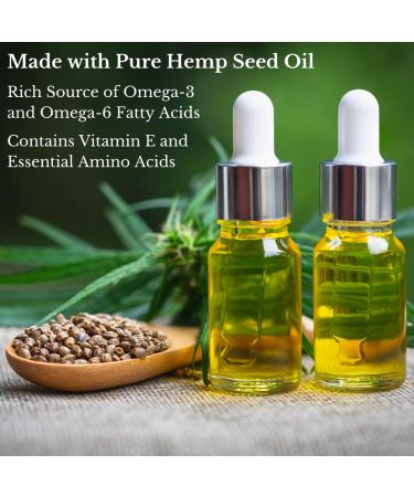 Daily Moisturizing Hemp Body Lotion - Pomegranate Scent | Natural Hemp Seed Oil Shea Butter & Jojoba Oil | 17 fl. oz | Made in USA | International Shipping Available - Buy Online on GoSupps.com
