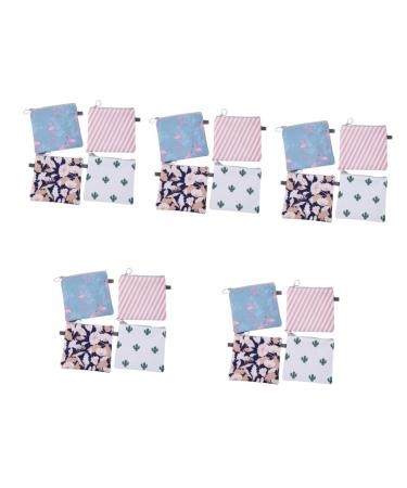 Healeved 20 STK you can use to collect your menstruation hope buyer of the organizer color long striped travel some with thanks to the size as shown x 5 pieces 4PCSX5PCs