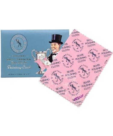 Buy Town Talk Original Anti-Tarnish Silver Polishing Cleaning Cloth | 125mm x 175mm | International Shipping Available - Buy Online on GoSupps.com