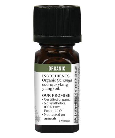 Buy Aura Cacia Organic Ylang Ylang Complete Essential Oil - 0.25 fl. oz. | Premium Quality Free International Shipping - Buy Online on GoSupps.com