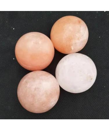 POPETPOP Savonnette au Sel de L'Himalaya Boule de Cristal Orange Pierre Min rale Naturelle Exfoliante Balle de Massage pour Spa Hammam et Soins Corporels D toxification Cutan e 1 - Buy Online on GoSupps.com