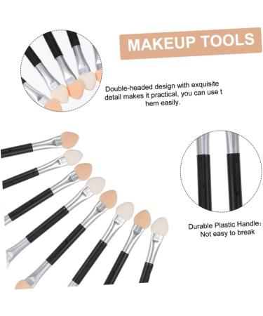 Baluue 30pcs Eye Shadow Stick Eyeshadow Sponge Brush Sponge Eyeshadow Brushes Eye Mascara Double Emulsion - Buy Online on GoSupps.com