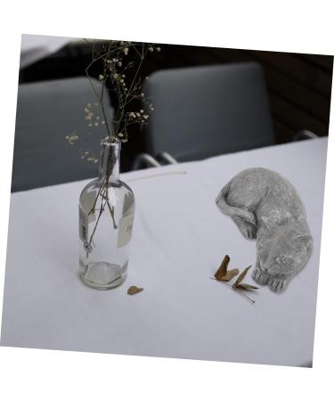 Garneck Pet Memorial Statue Cat Sympathy Headstone Statue Sleeping Cat Garden Cat Grave Figurine Sculpture Pet Memorial Loss Bereavement Gifts Cat Remembrance Statue Resin Animal As Shown 13.5x7cm - Buy Online on GoSupps.com
