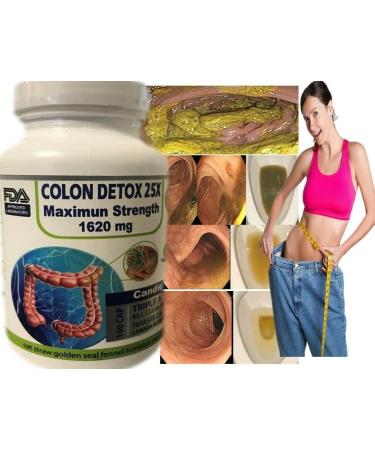 Colon cleanse detox pills for weight loss - Cleanse diet supplement - Buy Online on GoSupps.com