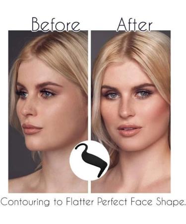 2Pcs Face Contour Makeup Stencils - Lightweight & Durable Tool for Perfect Eye Liner & Contour Makeup - Fits All Face Shapes - Buy Online on GoSupps.com